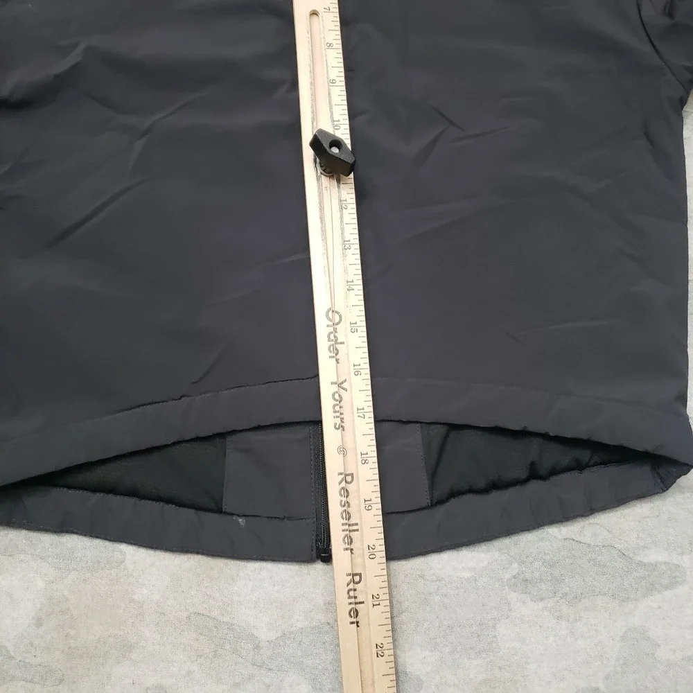 Nike Jacket Womens Small Gray Full Zip Aerolayer Crop